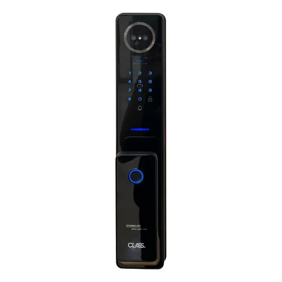 Cerradura Para Puerta Inteligente Moderna Koprex 8cpat04 Negro