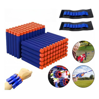 Bala Dardos Nerf N-strike Elite Cabeza Redonda 20 2pulseras Bala Dardos Nerf N-strike Elite Cabeza Redonda 20 2pulseras