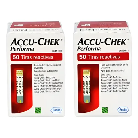 100 Tiras / Cintas Reactivas Accu-chek® Performa