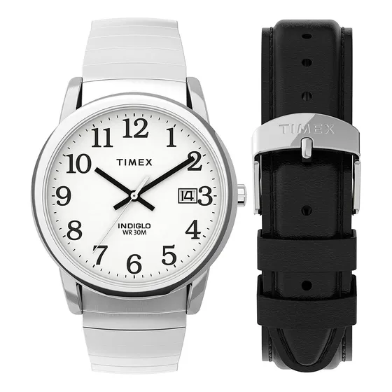 Reloj De Fecha Timex Easy Reader De 35 Mm Para Hombre