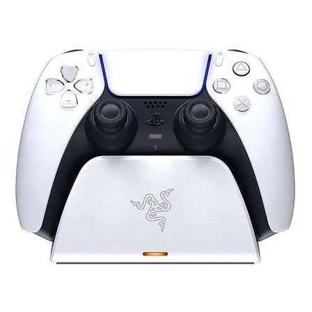 Base Cargador Razer Para Control Ps5 Blanco