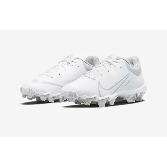 Tacos Nike Beisbol Hyperdiamond 4 Blanco Talla 4y Para Niño