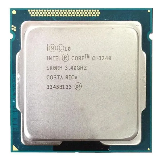 Processador gamer Intel Core i3-3240 CM8063701137900 de 2 núcleos e 3.4GHz de frequência com gráfica integrada