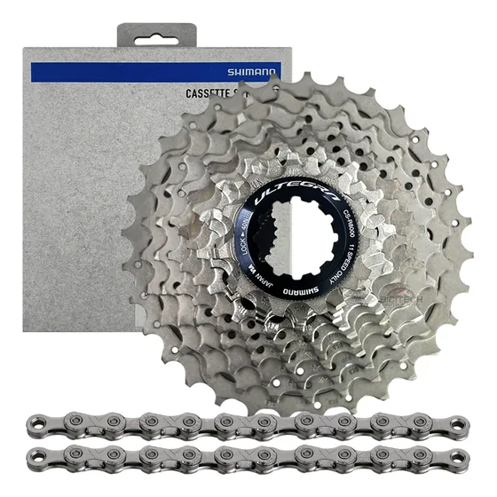 Kit 11v Pacha Shimano R8000 Ultegra 11-30 + Cadena Kmc X11