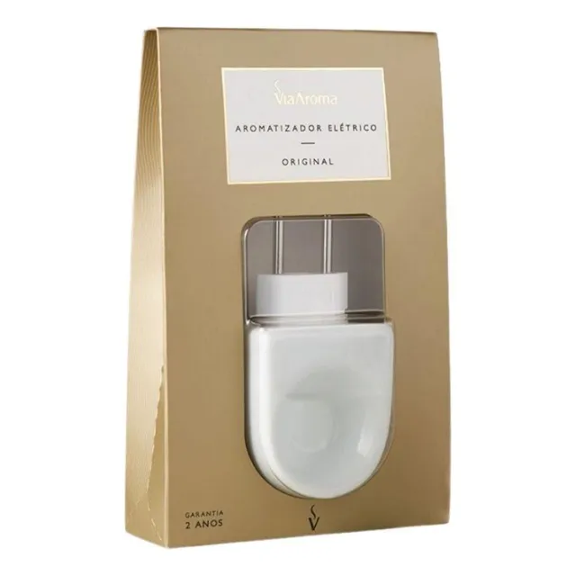 Aromatizador Via Aroma Porcelana Original Plug Adaptável