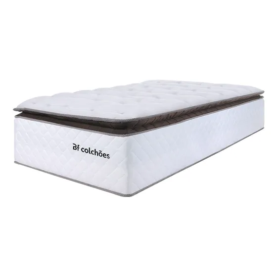 Colchão Solteirão Molas Ensacadas 97x203 Premium Sleep BF Colchões