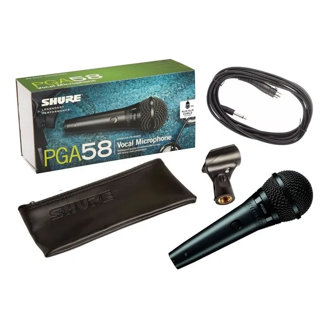 Shure Microfono Profesional Pga58 Qtr Original Envio Gratis