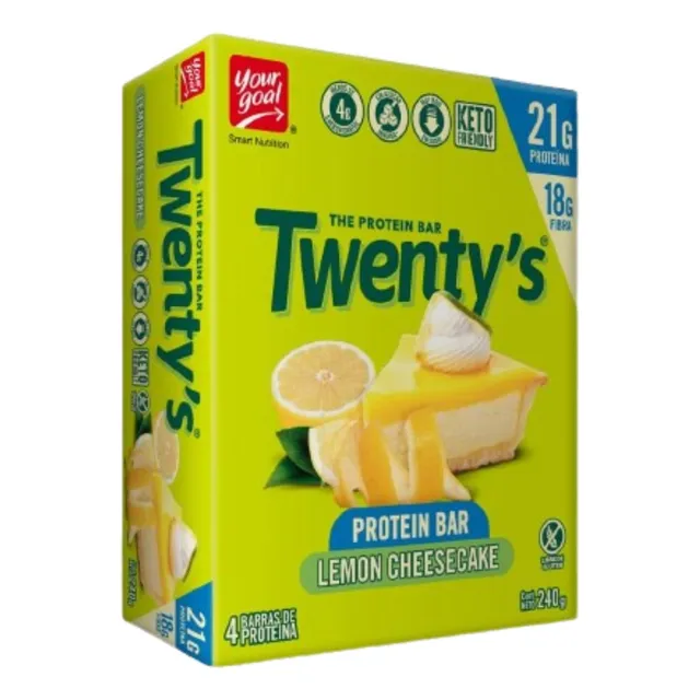 Twenty's Lemon Cheesecake Caja X4un