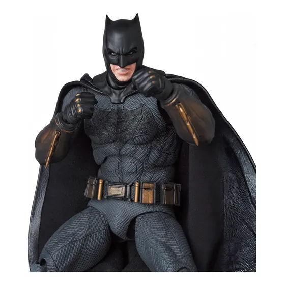 Figura Zack Snyder Justice League Mafex 222 Batman Affleck