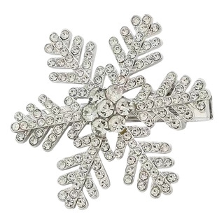 Horquillas Para El Pelo En Forma De Copo De Nieve Con Diaman Horquillas Para El Pelo En Forma De Copo De Nieve Con Diaman