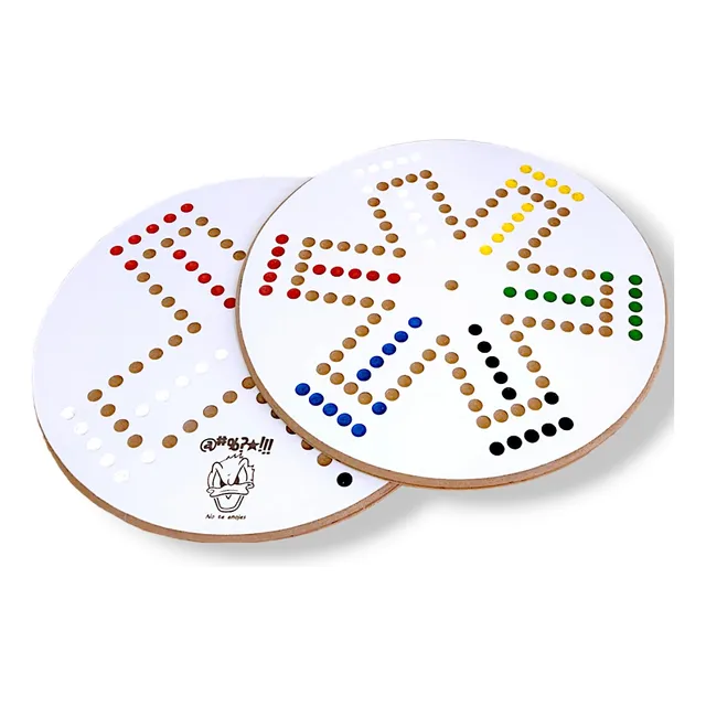 Juego De Mesa No Te Enojes Damas Chinas / 4 Y 6 Jugadores