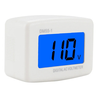 Voltimetro Medidor Voltaje Ac Rms 110v 220v Voltimetro Medidor Voltaje Ac Rms 110v 220v