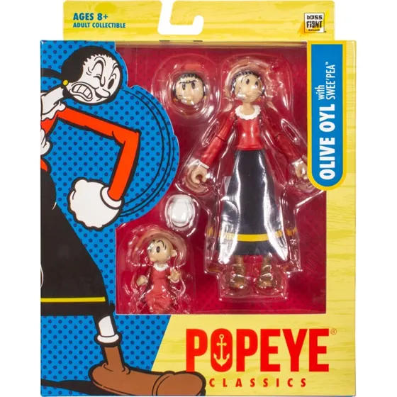 Olive Oyl - Popeye Classics Wave 1 Boss Fight Studios
