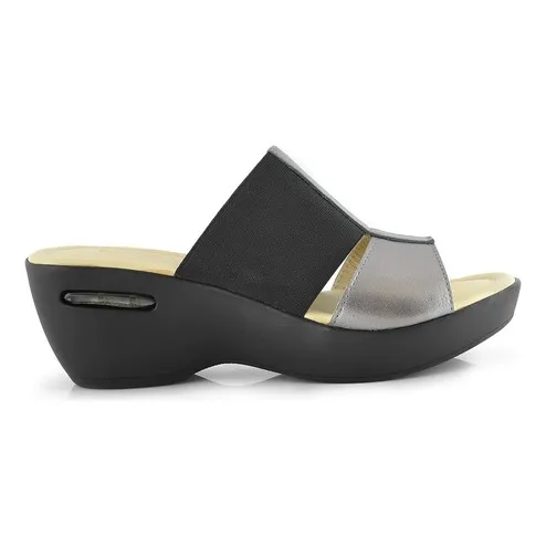 Sandalia Charol Mujer Zueco Briganti Zapato Promo Mcsu48016