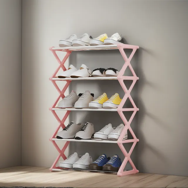 Zapatera De 5 Niveles Armable Organizador De Calzados