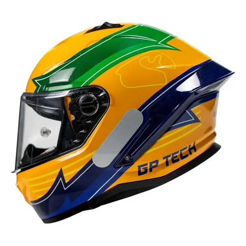 Capacete Ayrton Senna 1991 Réplica Bell Xfm1 | MercadoLivre