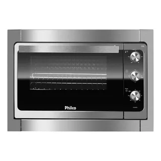 Forno Elétrico De Embutir Pfe55e 55 Litros Philco 220v Cor Inox Forno Elétrico De Embutir Pfe55e 55 Litros Philco 220v Cor Inox