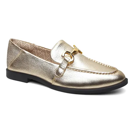 Mocassim Feminino Couro Legítimo Vittal Leve Macio Confort