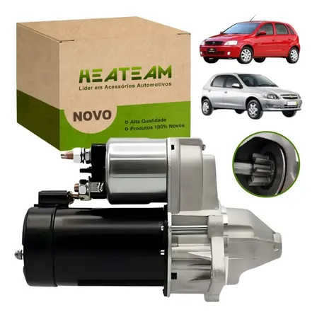 Motor Partida Celta Corsa Montana Meriva Prisma 9dentes Novo