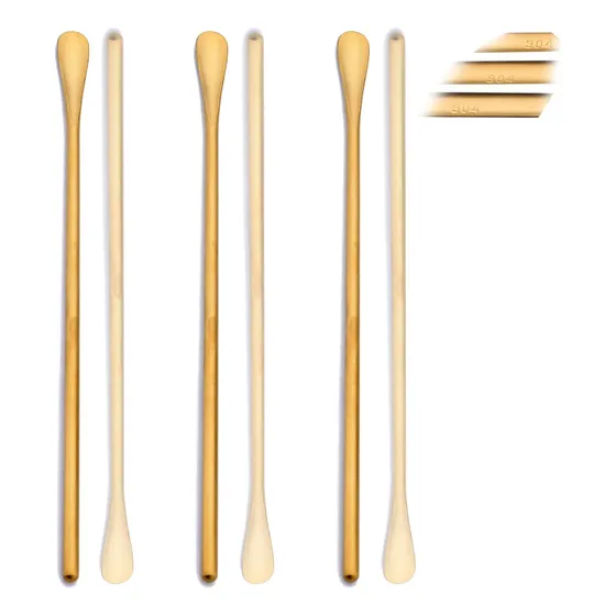 Briiec 6 Cuchara Mango Largo Mate 8.6  Acero Inoxidable 304