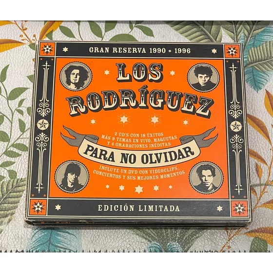 Los Rodríguez - Para No Olvidar - Difusión 2 Cd+dvd Calamaro