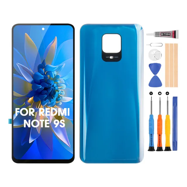 Pantalla Lcd Para Redmi Note 9 Pro/note 9s Y Tapa Trasa