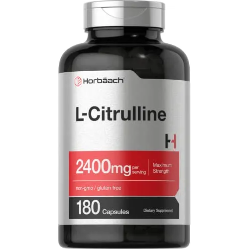 Suplemento Horbäach L-citrulina 2400 Mg 180 Cápsulas
