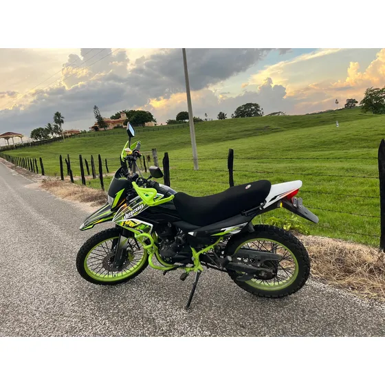 Dm200 Verde Limón Con Espectadoras Parrilla Y Caja