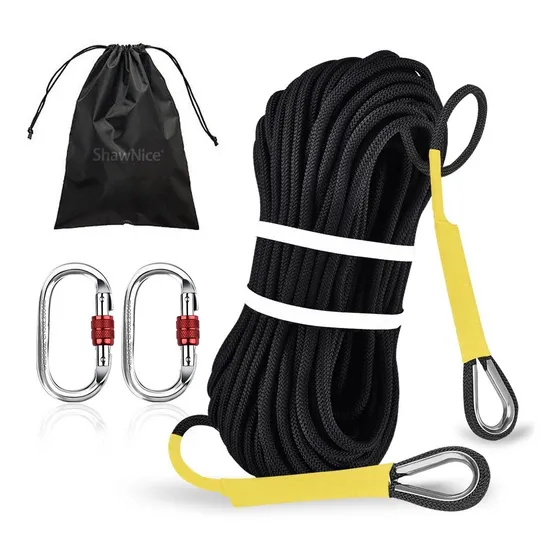 Shawnice Cuerda Alpinismo Elástica Escalada Rescate 40m 
