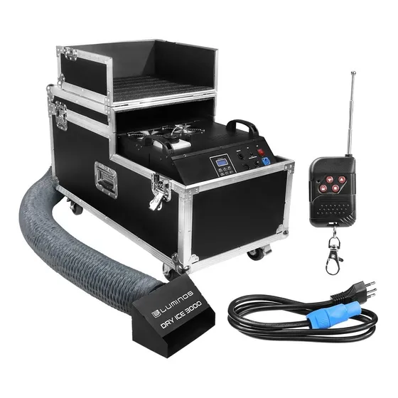 Máquina Efeito Gelo Seco Tipo Nuvem Dry Ice 3000w Dmx 220v