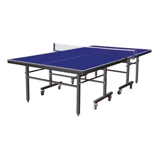Mesa Ping Pong Plegable. Exterior Outdoor. Tenis De Mesa. Azul