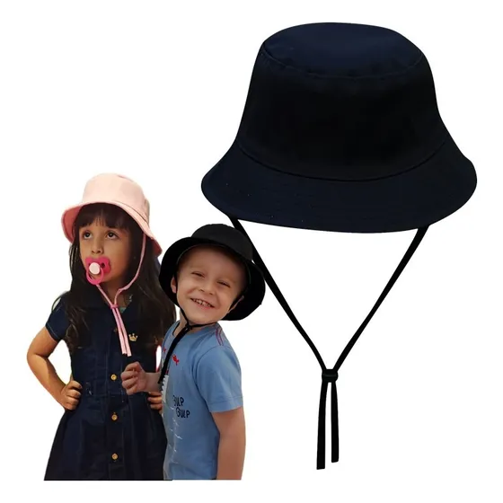 Chapéu Bucket Bebê Infantil Praia Proteção Solar Uv 