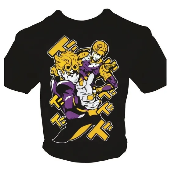 Playera  Giorno Giovanna Jojo's Bizarre Adventure Anime Jojo