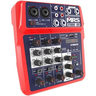 Consola Con Interfaz Y Bluetooth Mrs Studio4fx / Abregoaudio Consola Con Interfaz Y Bluetooth Mrs Studio4fx / Abregoaudio