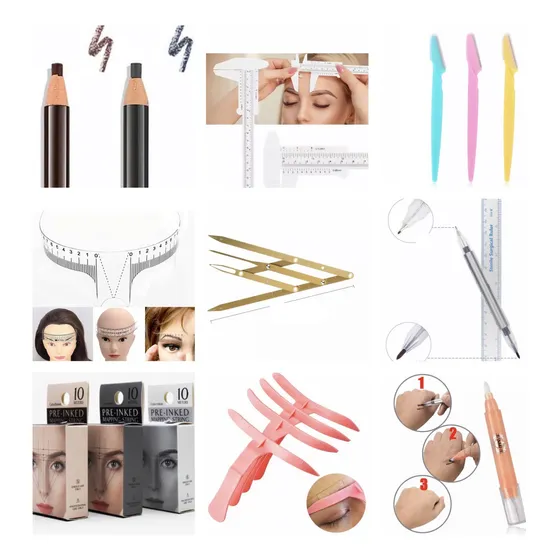 Kit Diseño De Cejas Microblading O Micropigmentacion