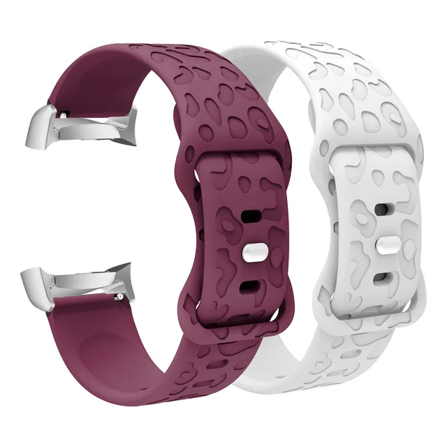 2 X Correa De Silicona Para Samsung Gear Fit 2
