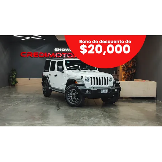 Jeep Wrangler 3.6 V6 Unlimited Jl Sport Etorque Mild-hybrid At