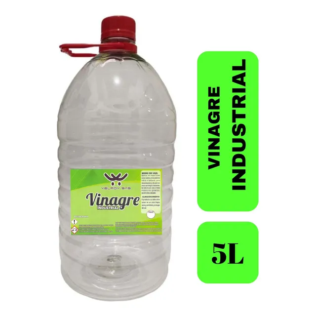 Vinagre Industrial X 5litros - L a $4980