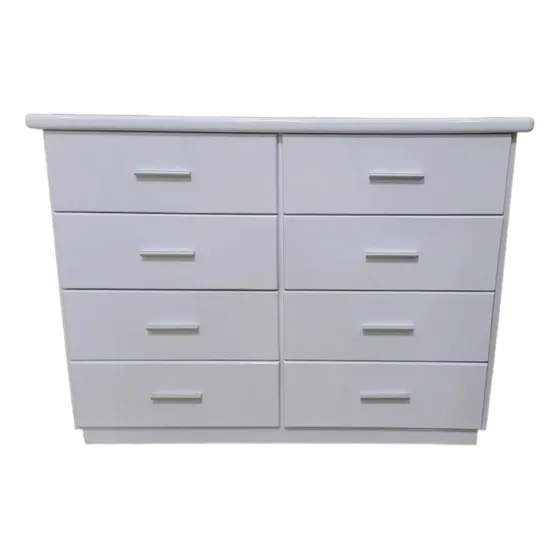Peinadora Gavetero Blanco 8 Gavetas Decorativo Habitación 