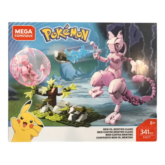 Pokemon Mew Vs Mewtwo Mega Construx Fvk77 341pz Mewtoo Clash