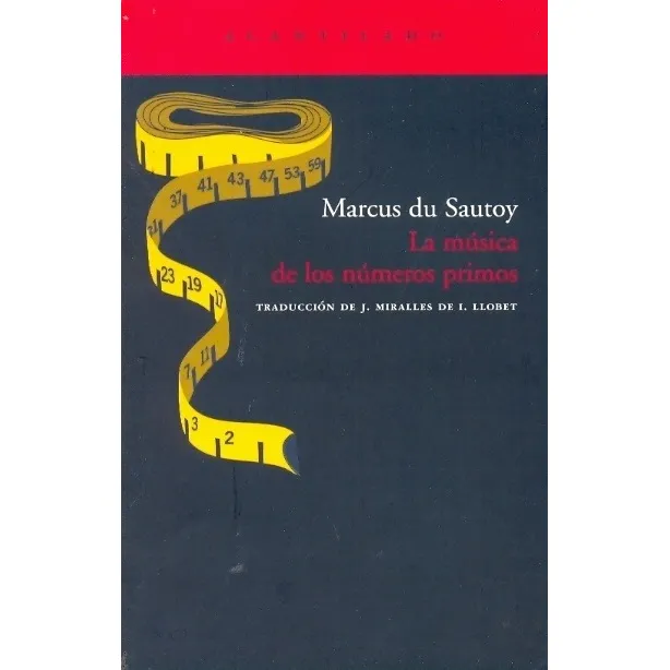 Marcus Du Sautoy La música de los números primos Editorial Acantilado