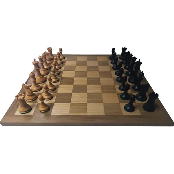 Ajedrez De Madera Profesional Artesanal Con Piezas Staunton