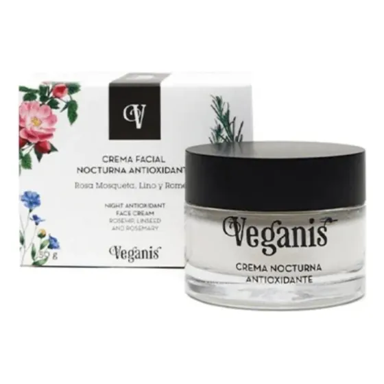 Veganis Cr Facial Nocturna Antioxidante