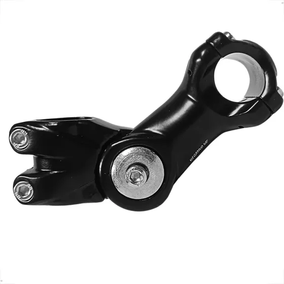 Mesinha Suporte Guidão Bike Regulavel 25.4mm Over Regulagem Comprimento 100 Mm Cor Preto