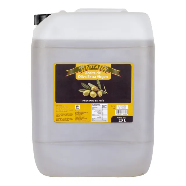 Aceite De Oliva Extra Virgen 20 Litros Marca D'artana