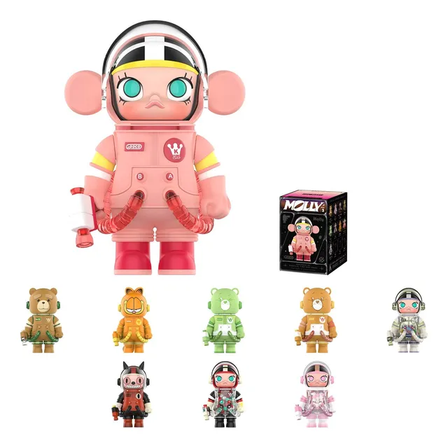 Figuras Blind Box Pop Mart Mega Space Molly 100% Serie 3