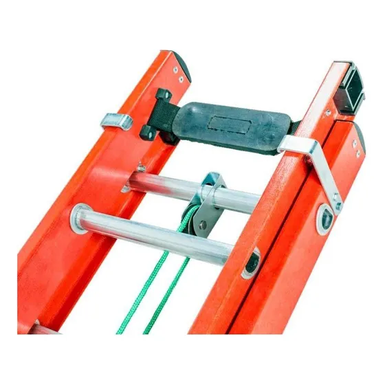 Escada Extensiva Fibra Vidro 18 Degraus 3,0 X 4,80m Fibermax Cor Laranja