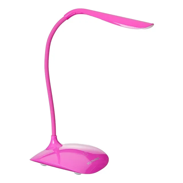 Luminária Led Usb Painel Touch Rosa Multilaser - Ac273