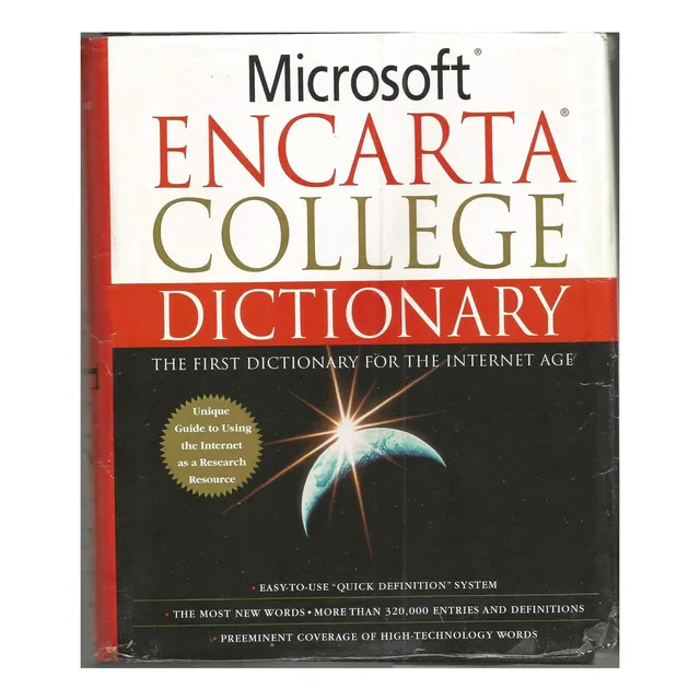 Libro: Microsoft Encarta College Dictionary: El Primero Para