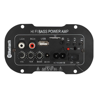 Coche Bluetooth Hi-fi Bajo Potencia Subwoofer Amp Coche Mini Coche Bluetooth Hi-fi Bajo Potencia Subwoofer Amp Coche Mini